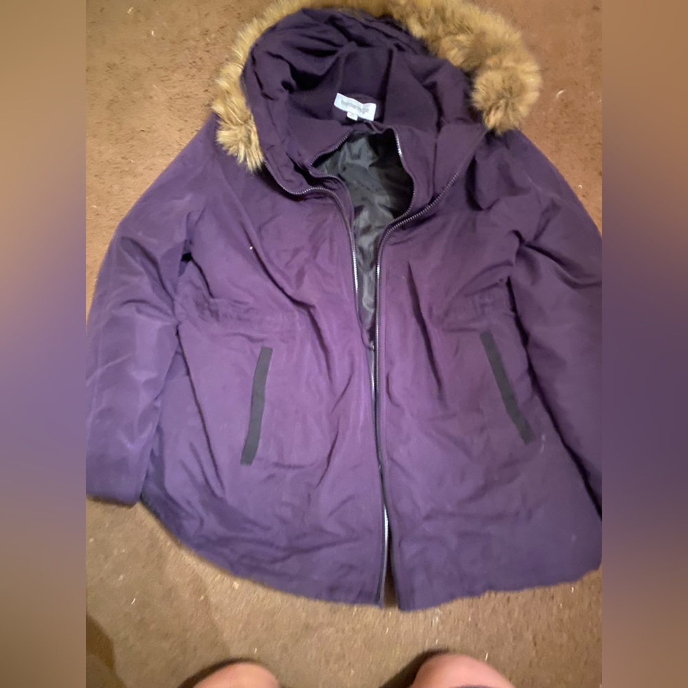 Women’s purple winter coat